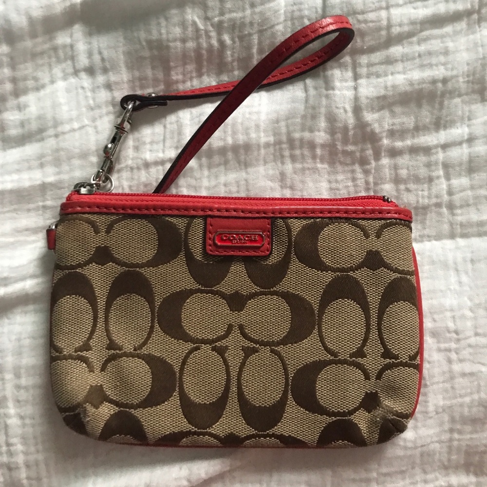 Coach wristlet